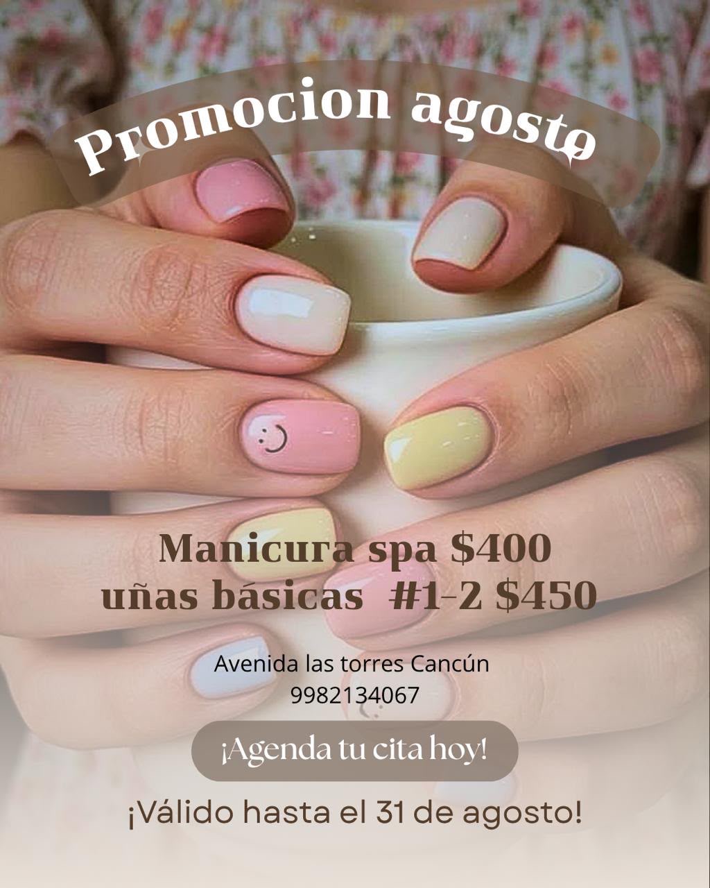 Promoción manicure spa